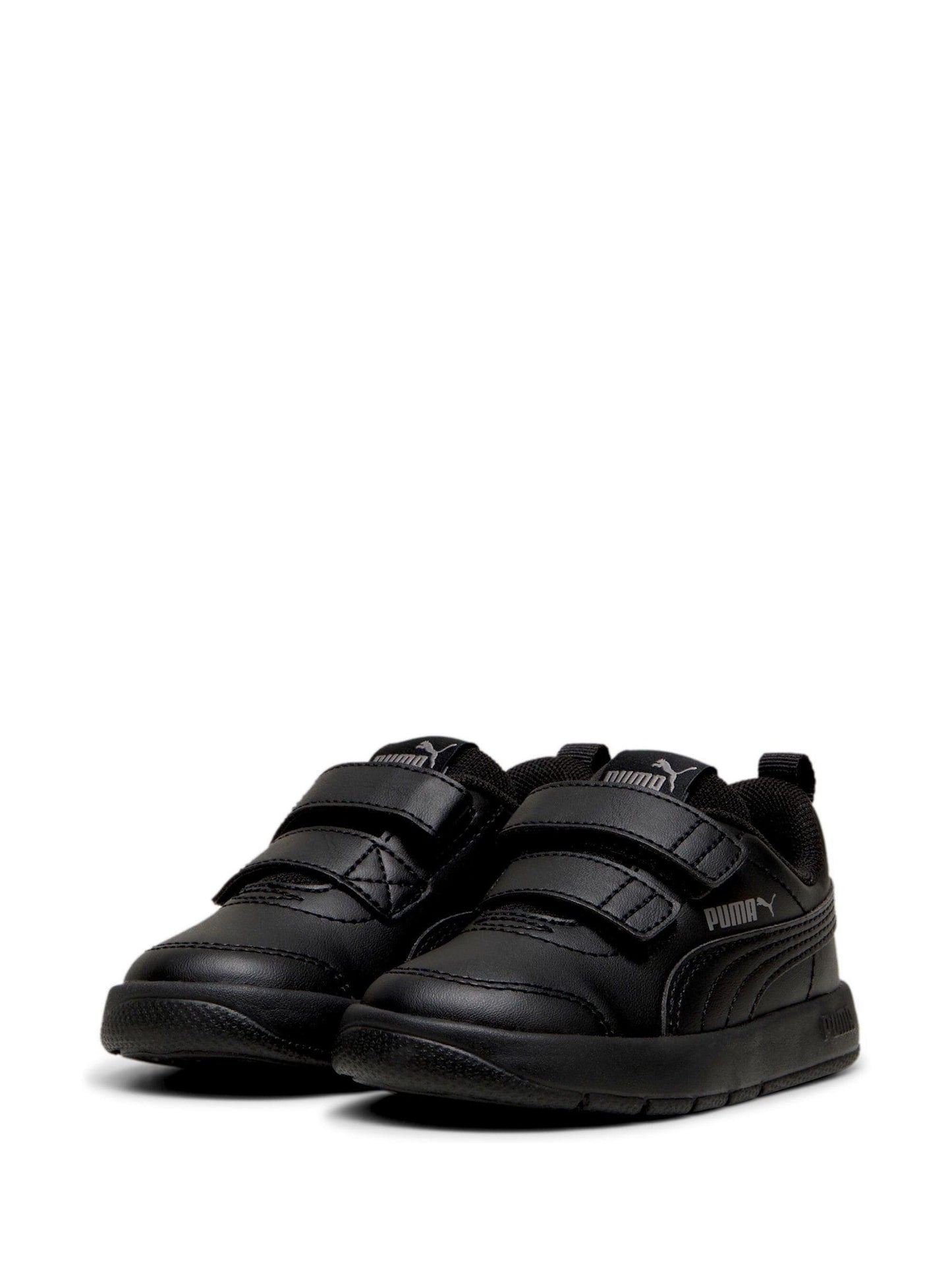 Puma Black Courtflex V3 Baby Unisex Sneakers image 1