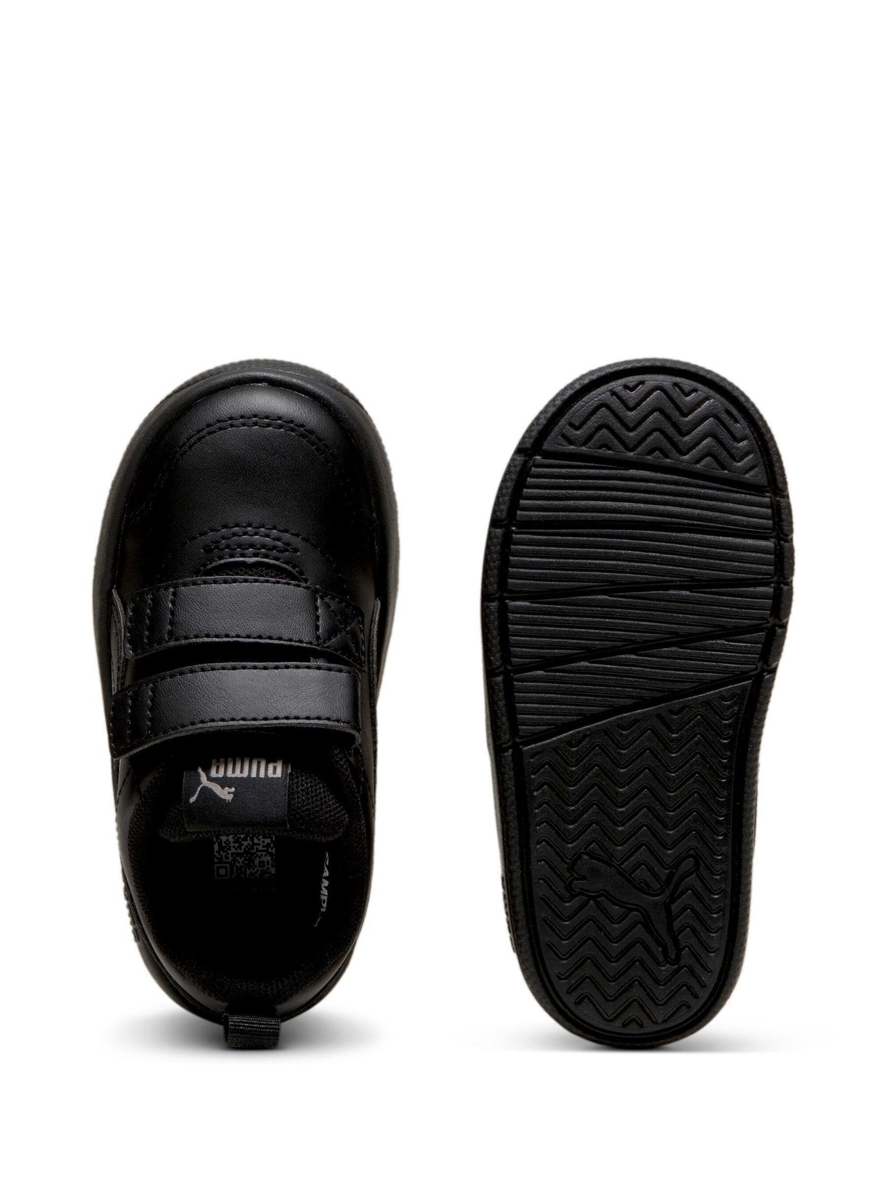 Puma Black Courtflex V3 Baby Unisex Sneakers image 4