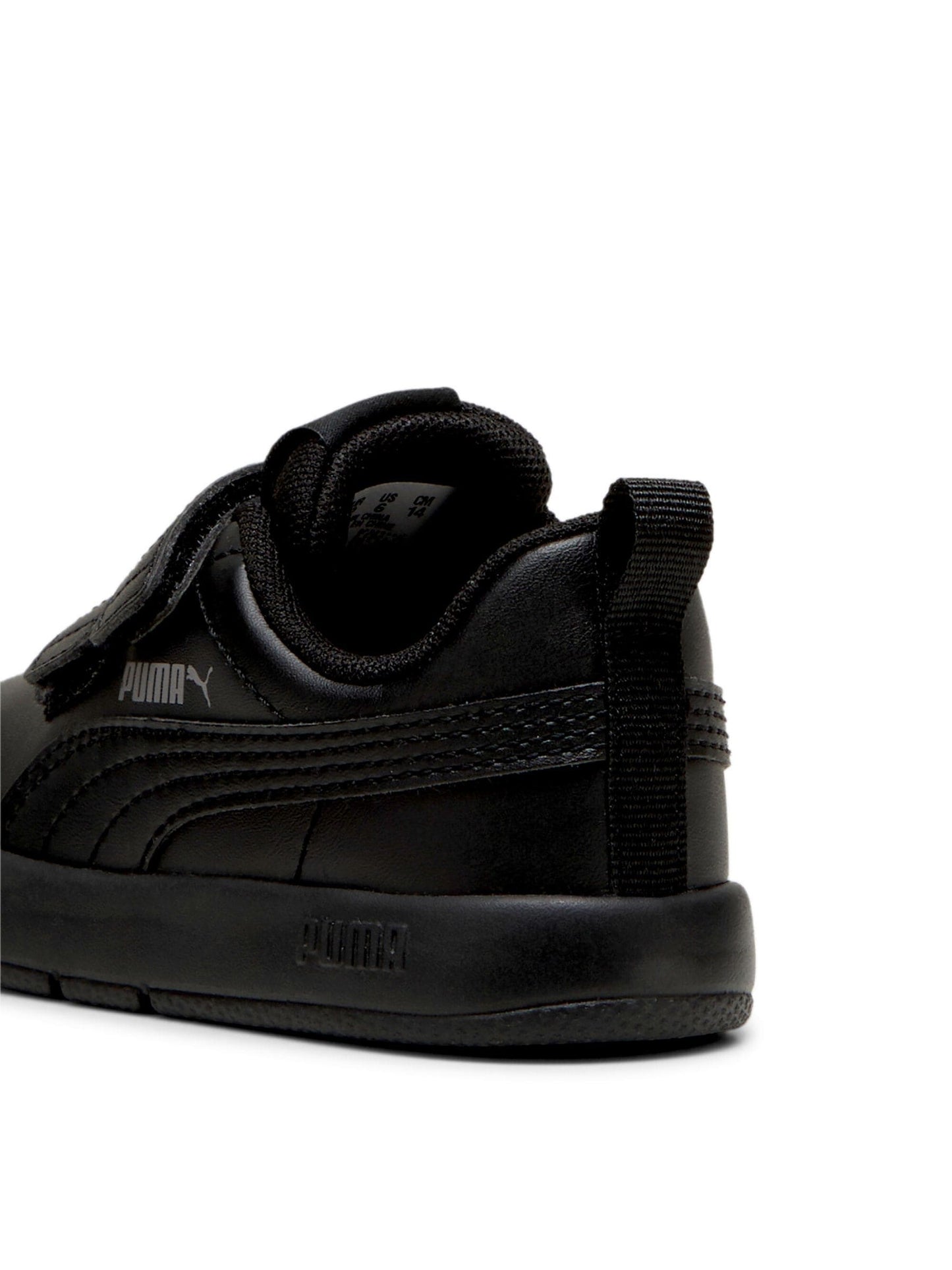 Puma Black Courtflex V3 Baby Unisex Sneakers image 5