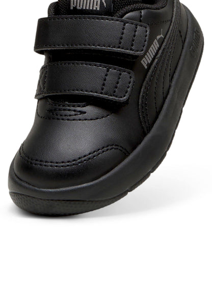 Puma Black Courtflex V3 Baby Unisex Sneakers image 6
