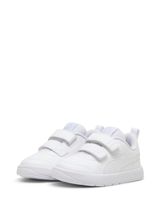 Puma White Courtflex V3 Baby Unisex Sneakers image 1