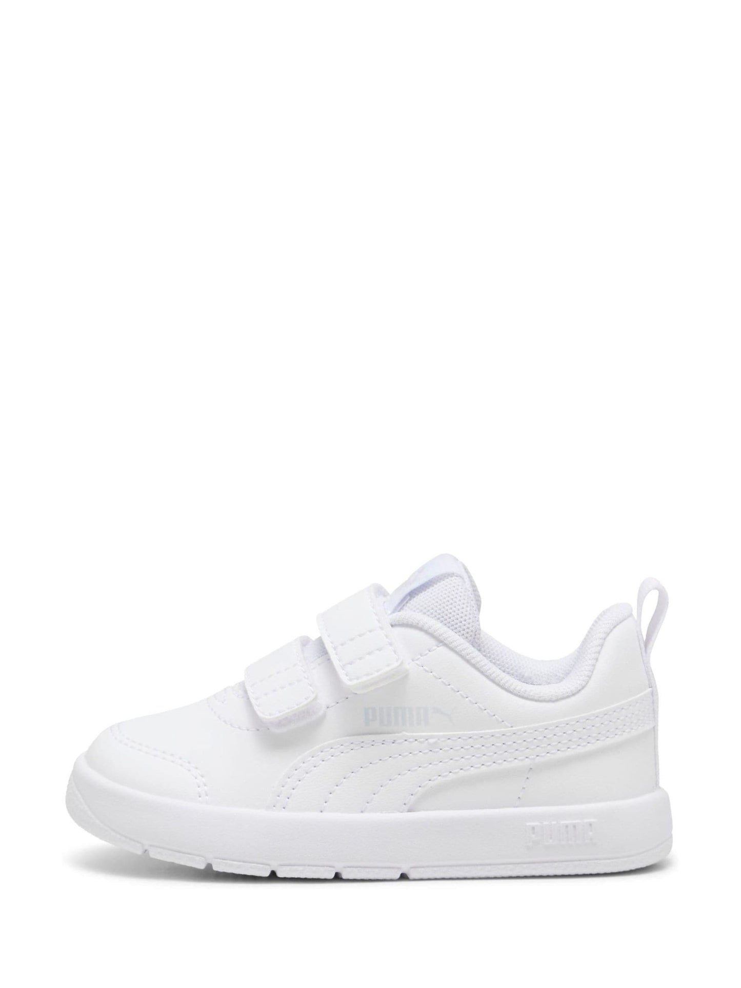 Puma White Courtflex V3 Baby Unisex Sneakers image 3