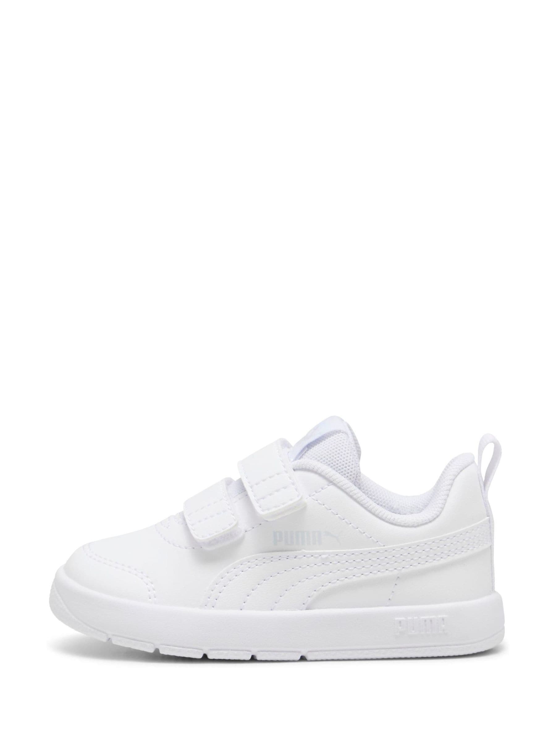 Puma White Courtflex V3 Baby Unisex Sneakers image 3