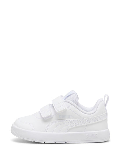 Puma White Courtflex V3 Baby Unisex Sneakers image 3