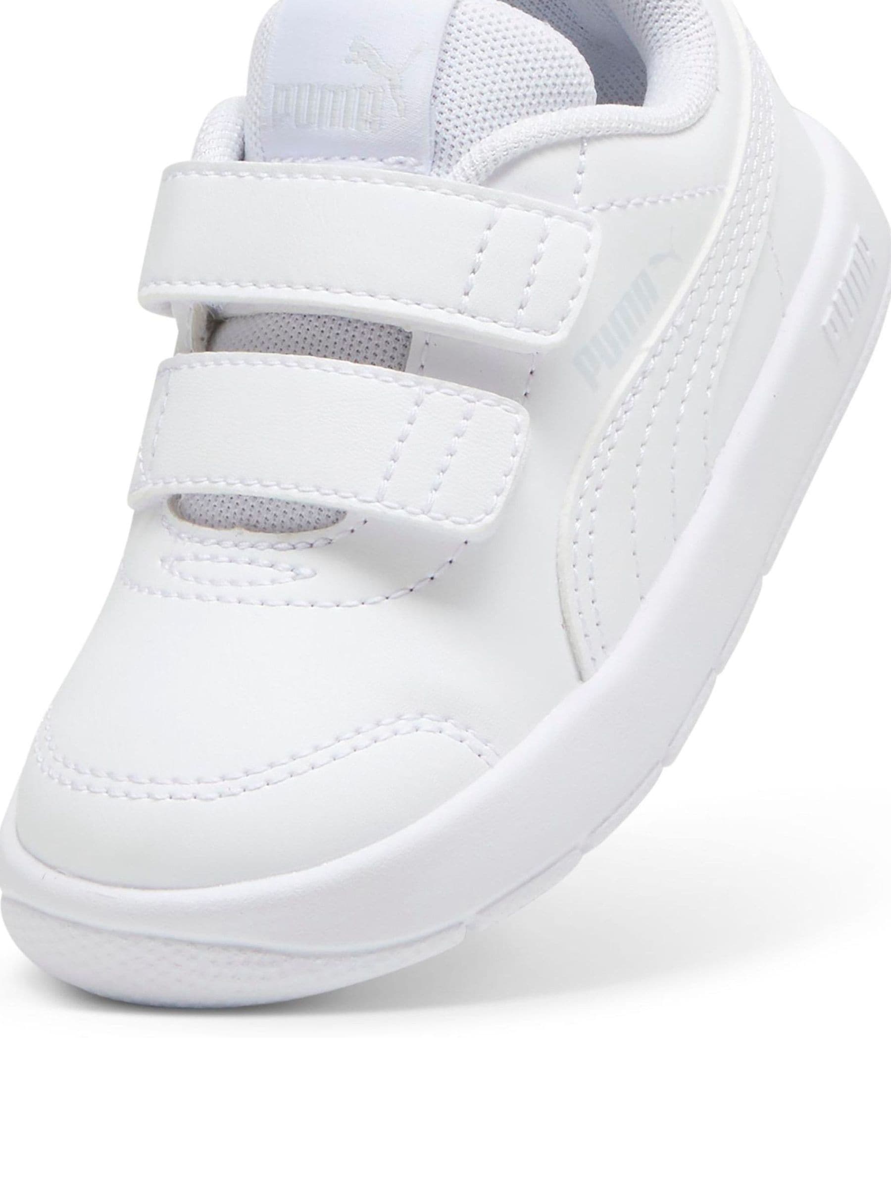 Puma White Courtflex V3 Baby Unisex Sneakers image 6