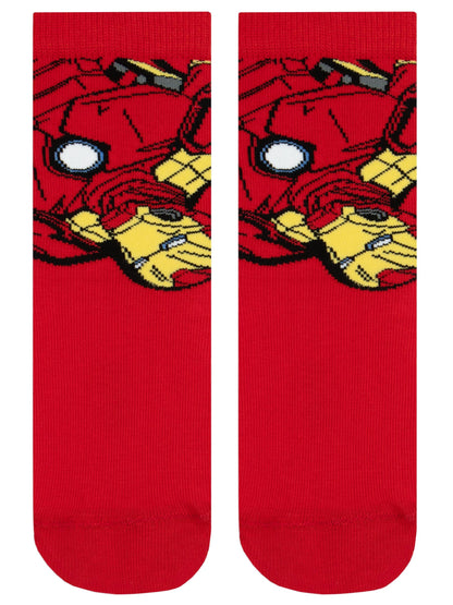 Dsiney Kidz - Character Blue Marvel Avengers Socks 3 Pack image 4