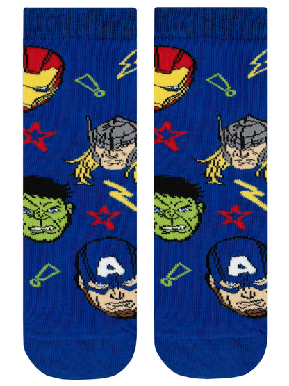 Dsiney Kidz - Character Blue Marvel Avengers Socks 3 Pack image 5