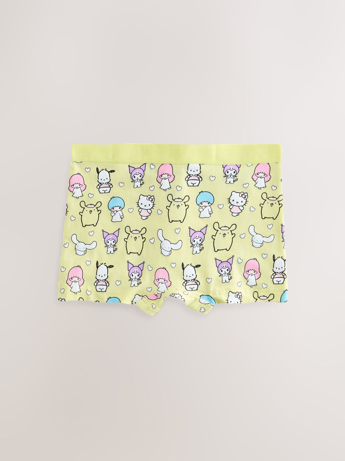 Pink/Lilac Pink Hello Kitty Shorts 5 Pack (2-14yrs) - image 3