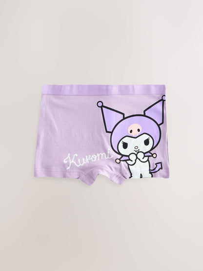 Pink/Lilac Pink Hello Kitty Shorts 5 Pack (2-14yrs) - image 6