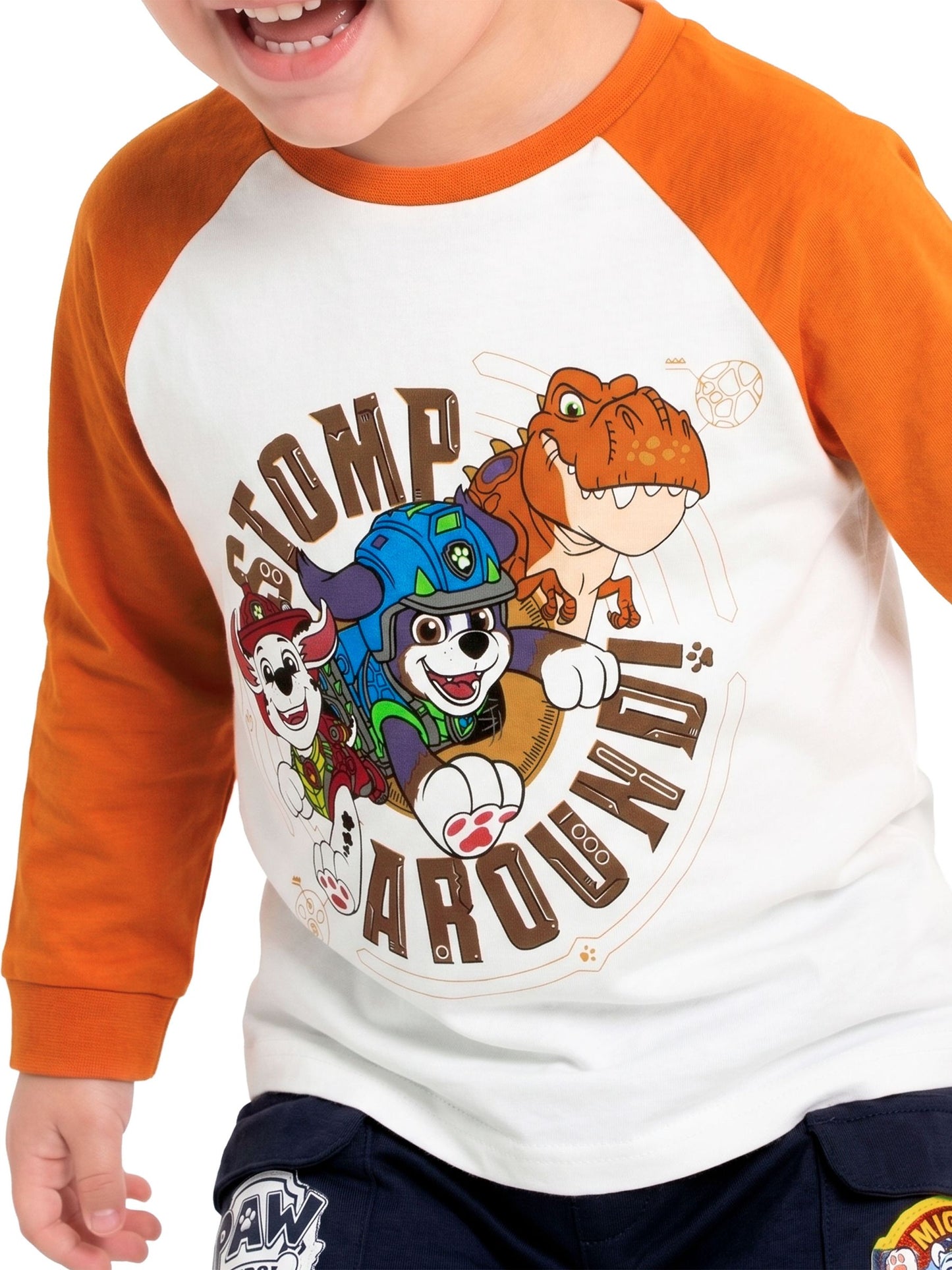 Character Orange PAW Patrol Long Sleeve T-Shirt And Joggers Set image 4