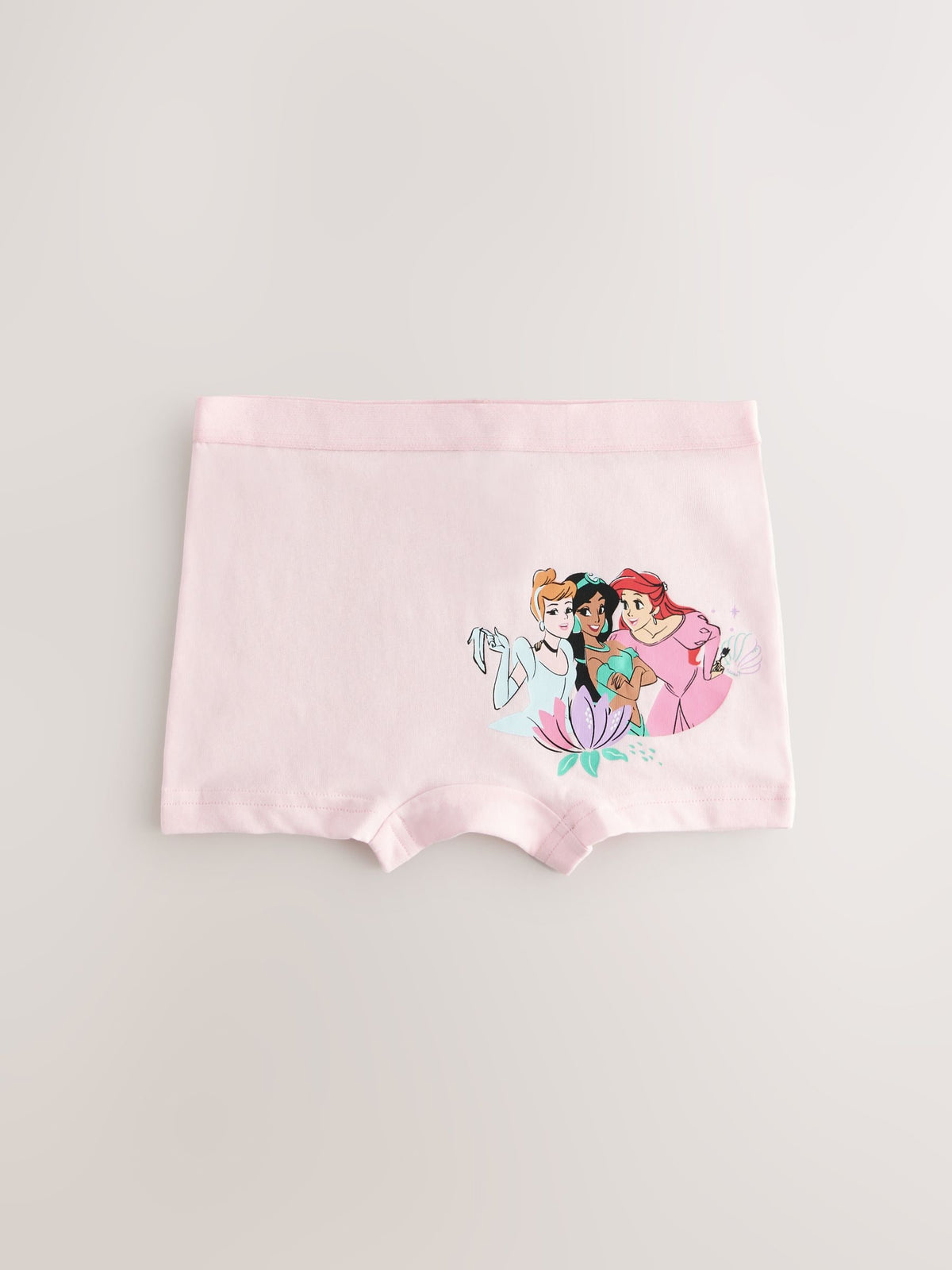 Pink/Purple Disney Princesses Shorts Briefs 5 Pack (2-12yrs) - image 6