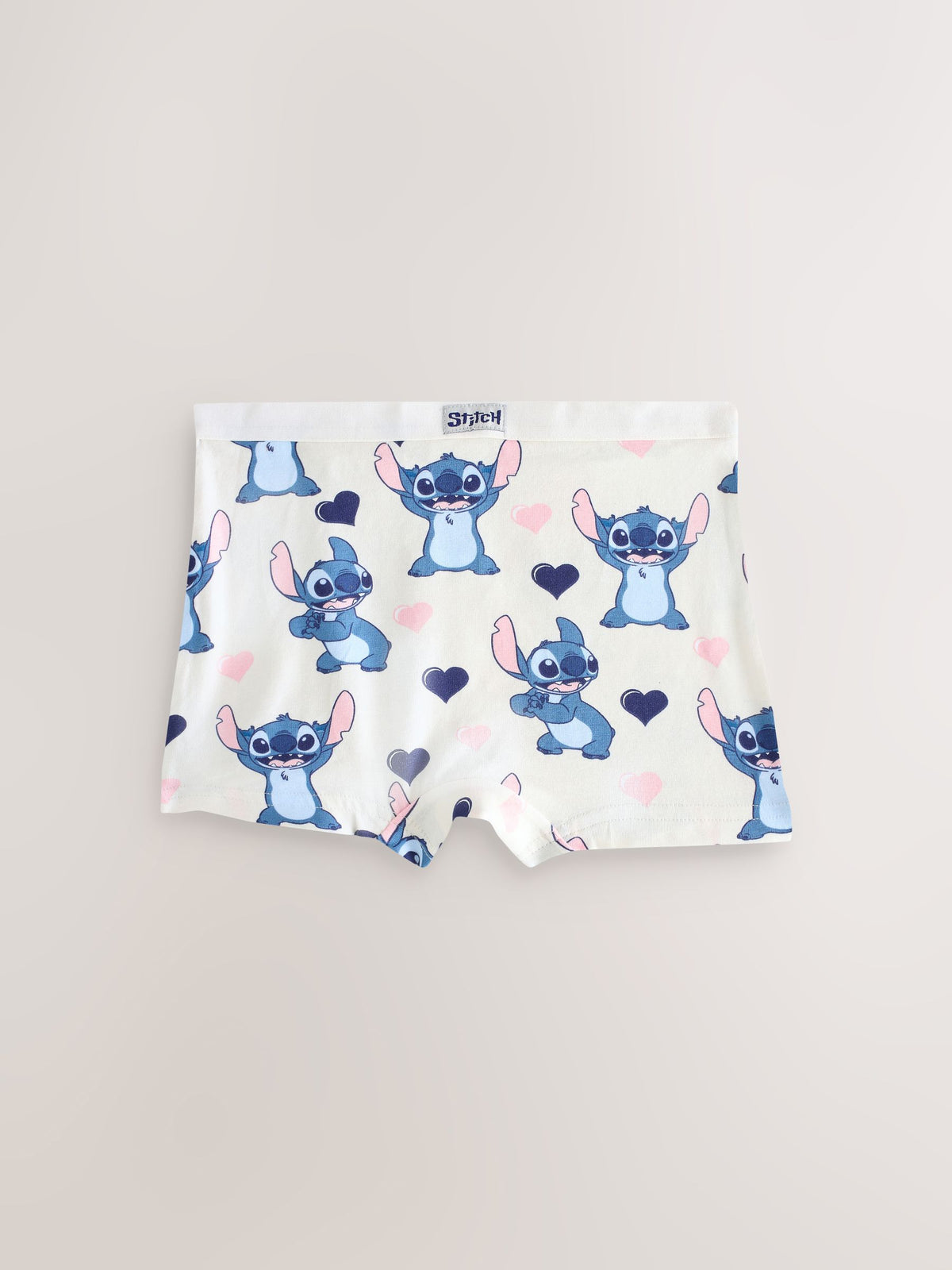 Pink/Blue Disney Stitch and Angel Shorts 5 Pack (2-16yrs) - image 7
