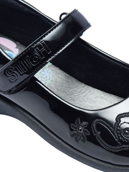 Character Black Disney Lilo And Stitch School Shoes image 5