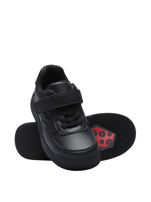 Character Black Pokemon Pokeball School Shoes image 1