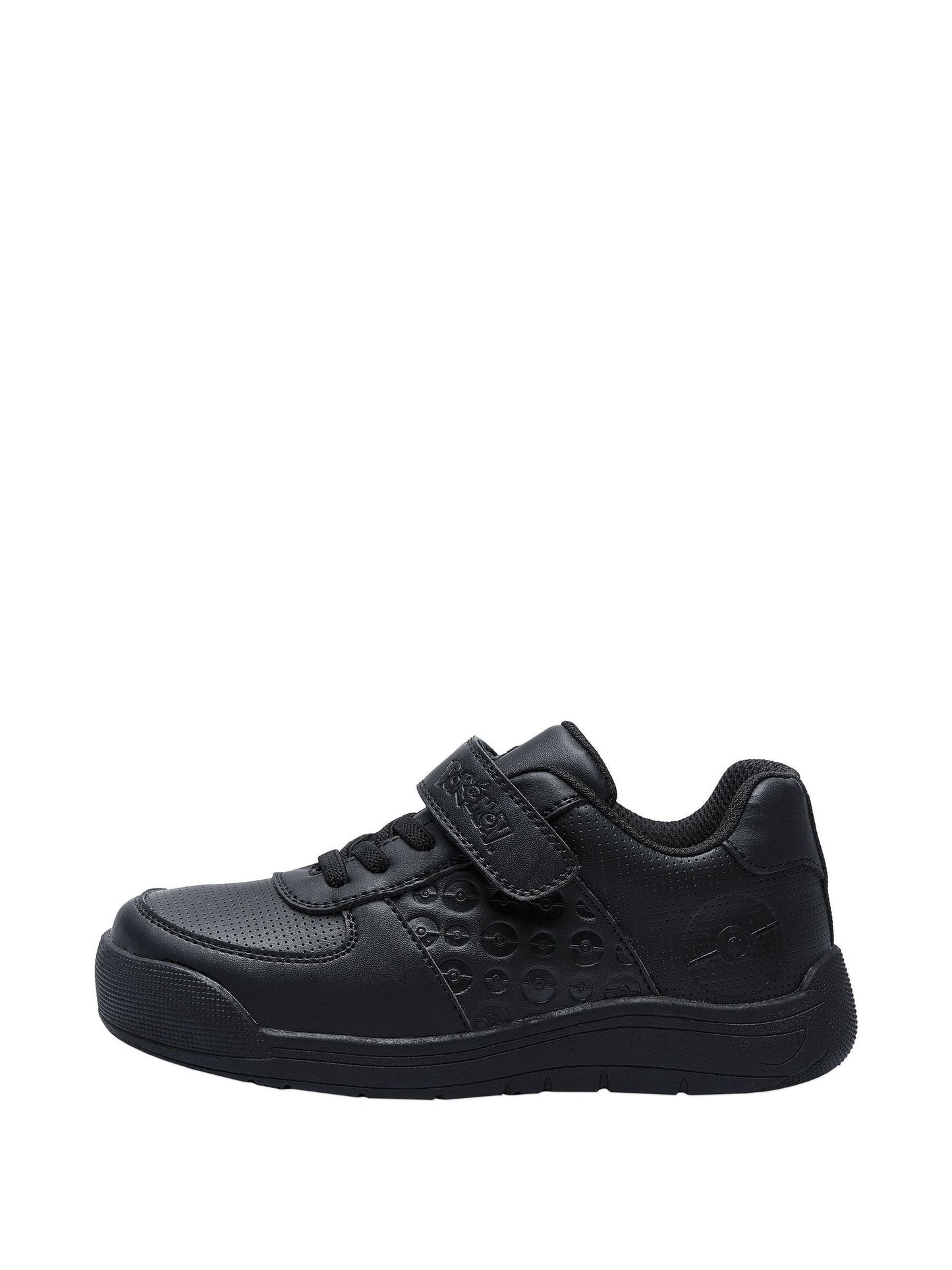 Character Black Pokemon Pokeball School Shoes image 4