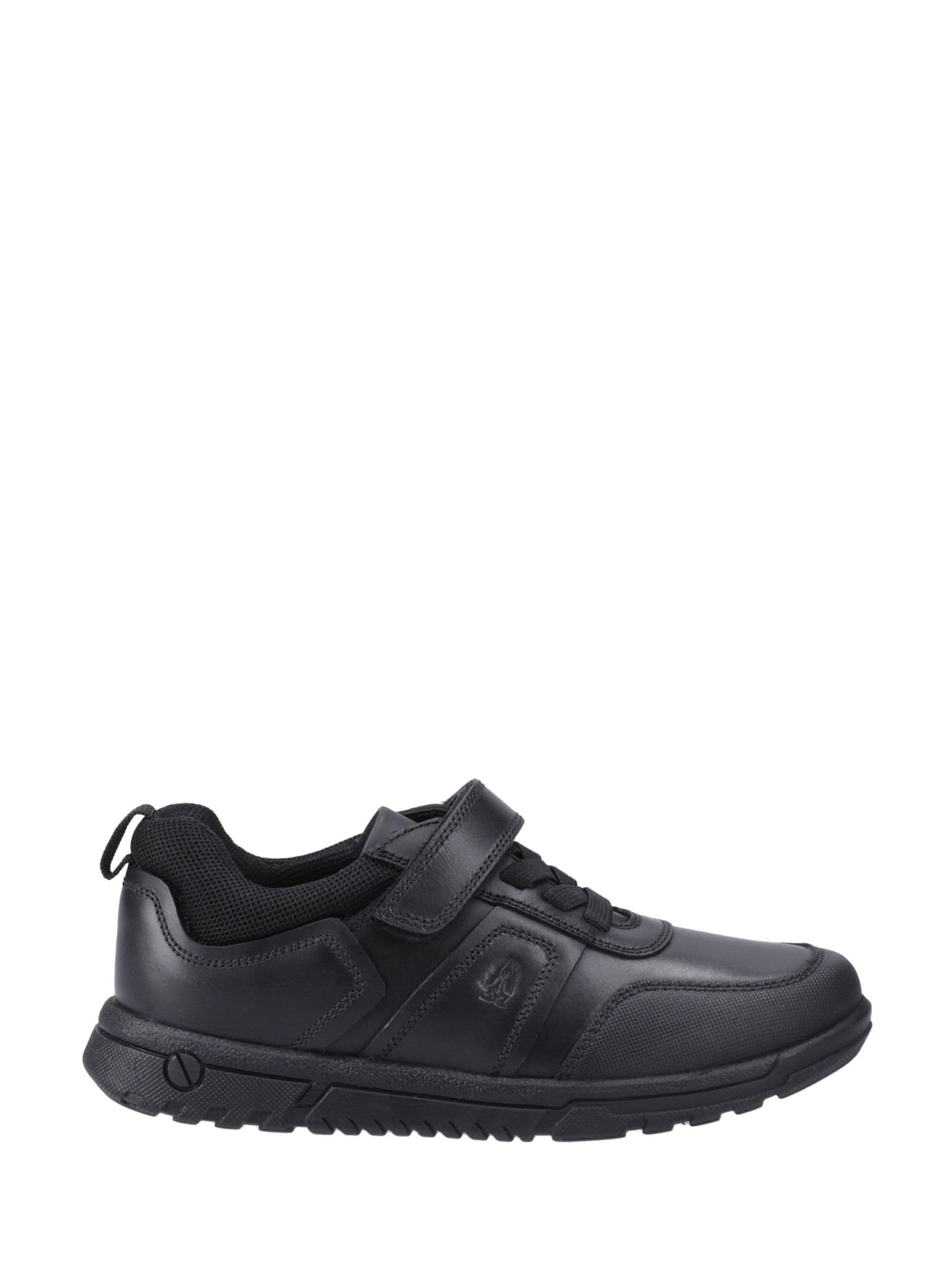Hush Puppies Black Sutton Bungee Senior School Shoes image 1