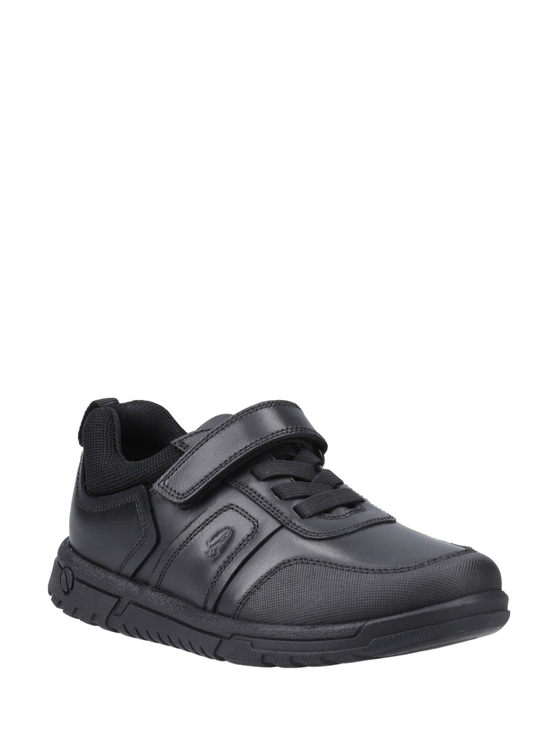 Hush Puppies Black Sutton Bungee Senior School Shoes image 2