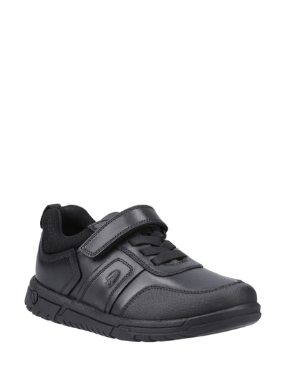 Hush Puppies Black Sutton Bungee Senior School Shoes image 2