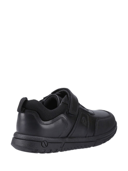 Hush Puppies Black Sutton Bungee Senior School Shoes image 3