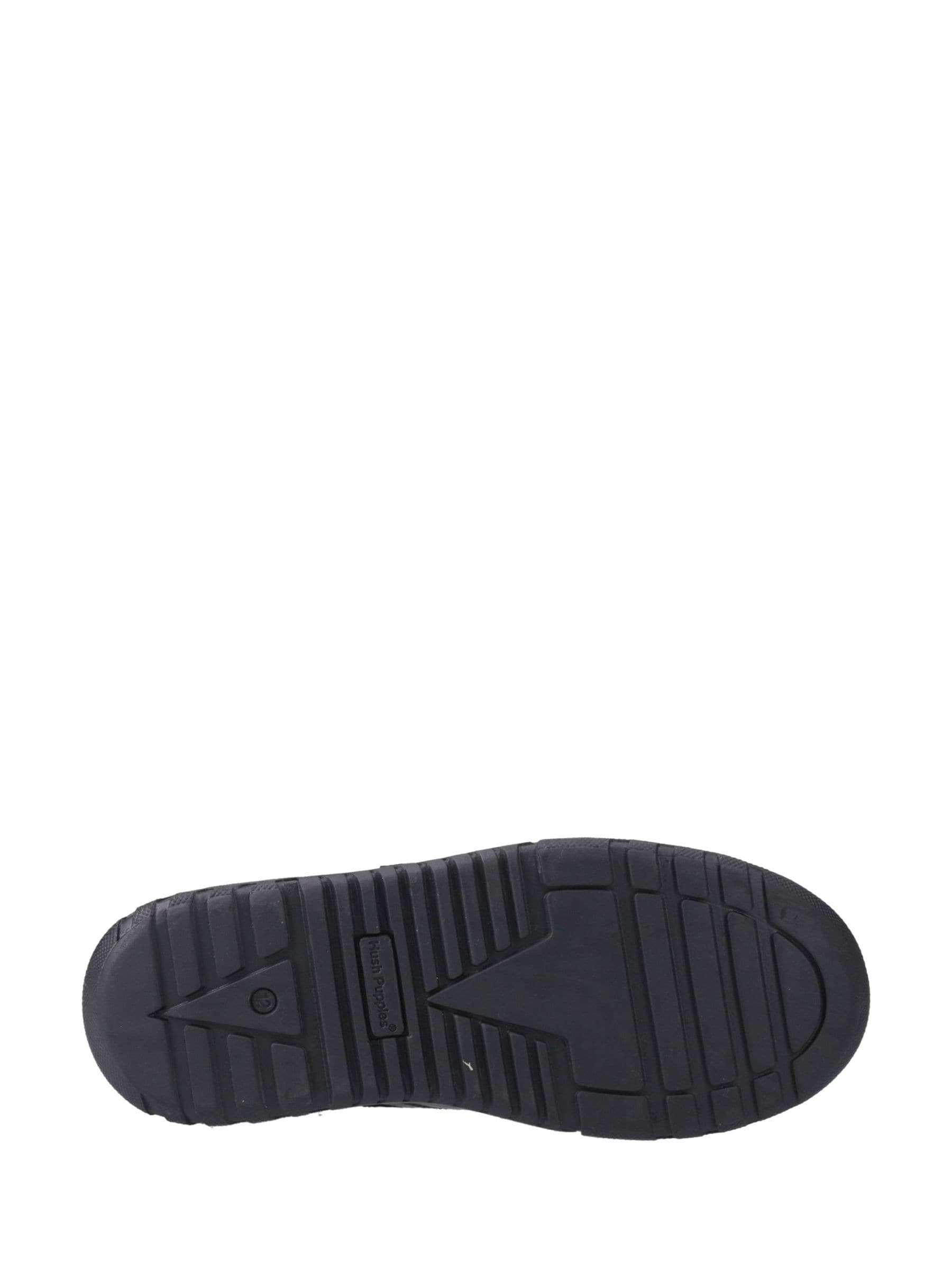 Hush Puppies Black Sutton Bungee Senior School Shoes image 4