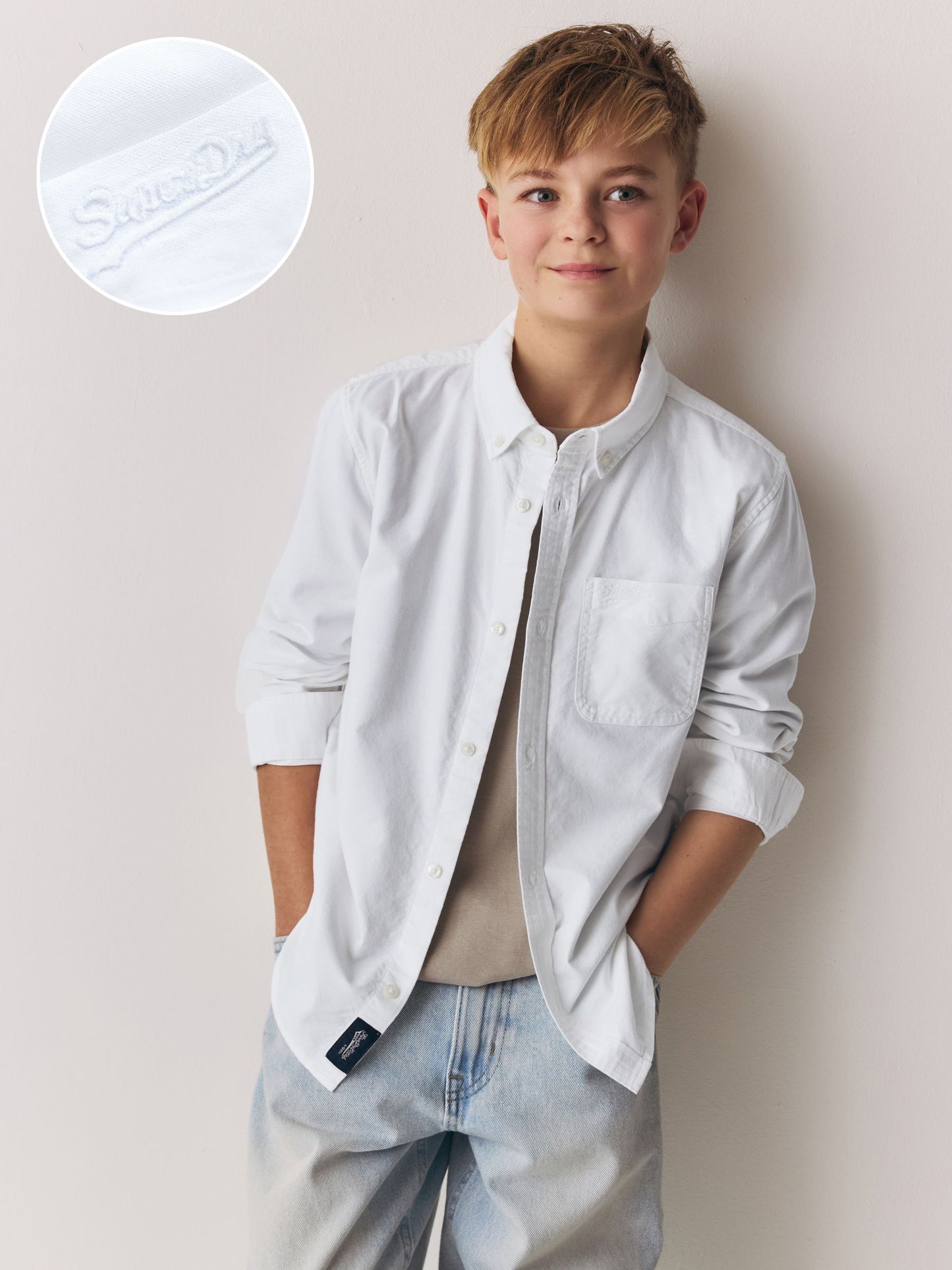 Dsiney Kidz - Superdry White Shirt image 1