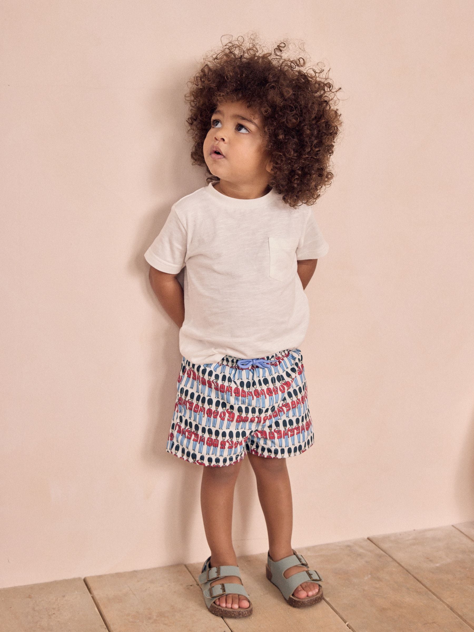 Red/Blue Cath Kidston Swim Shorts (3mths-7yrs) image 1