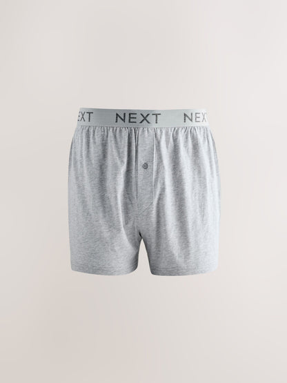 Dsiney Kidz - Blue/Grey 5 Pack Loose Cotton Rich Boxers image 4
