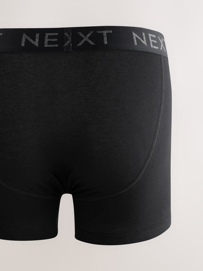 Dsiney Kidz - Black 5 Pack A-Front Cotton Rich Boxers image 3