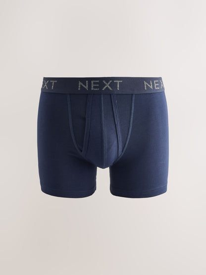 Dsiney Kidz - Blue/Grey/Black 5 Pack A Front Cotton Rich Boxers image 2