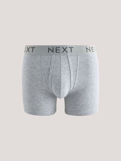 Dsiney Kidz - Blue/Grey/Black 5 Pack A Front Cotton Rich Boxers image 7