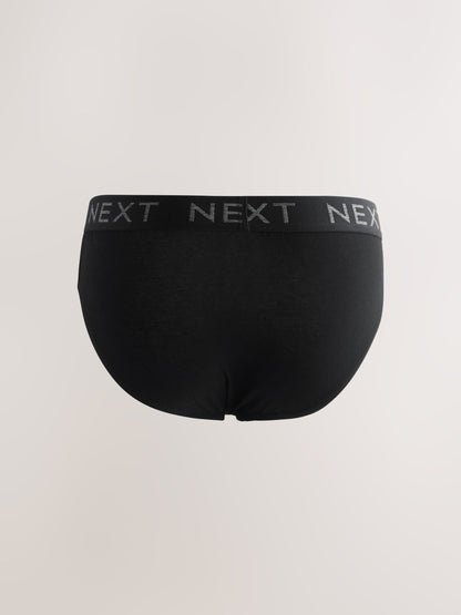 Dsiney Kidz - Black 5 Pack Cotton Rich Briefs image 3