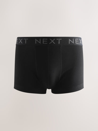 Dsiney Kidz - Black Waistband Hipster Cotton Rich Boxers 5 Pack image 5