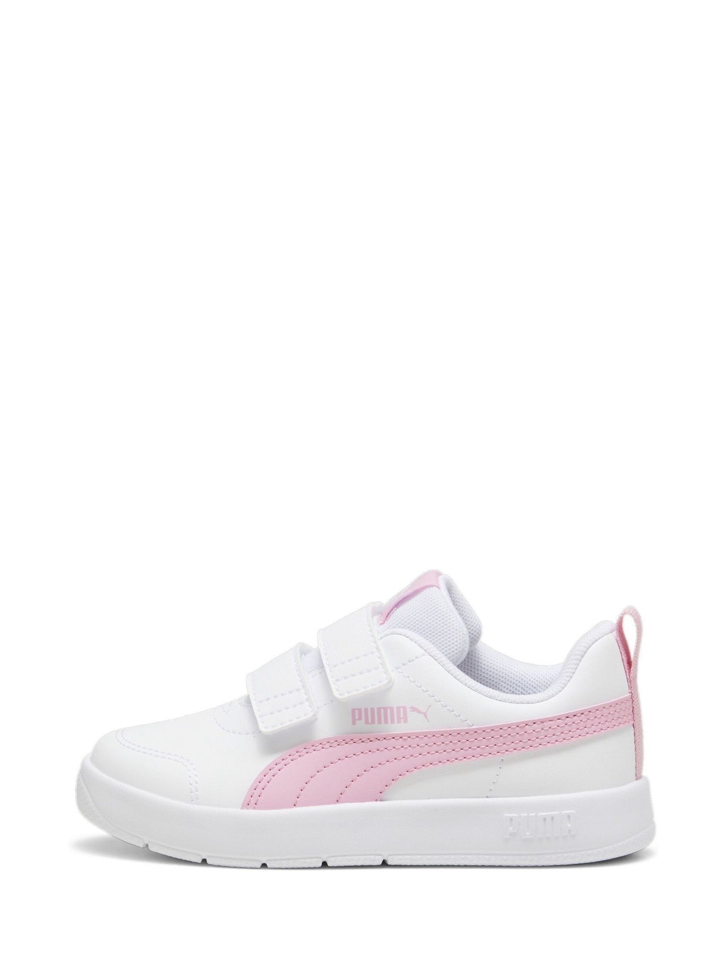 Puma White Courtflex V3 V Ps image 3
