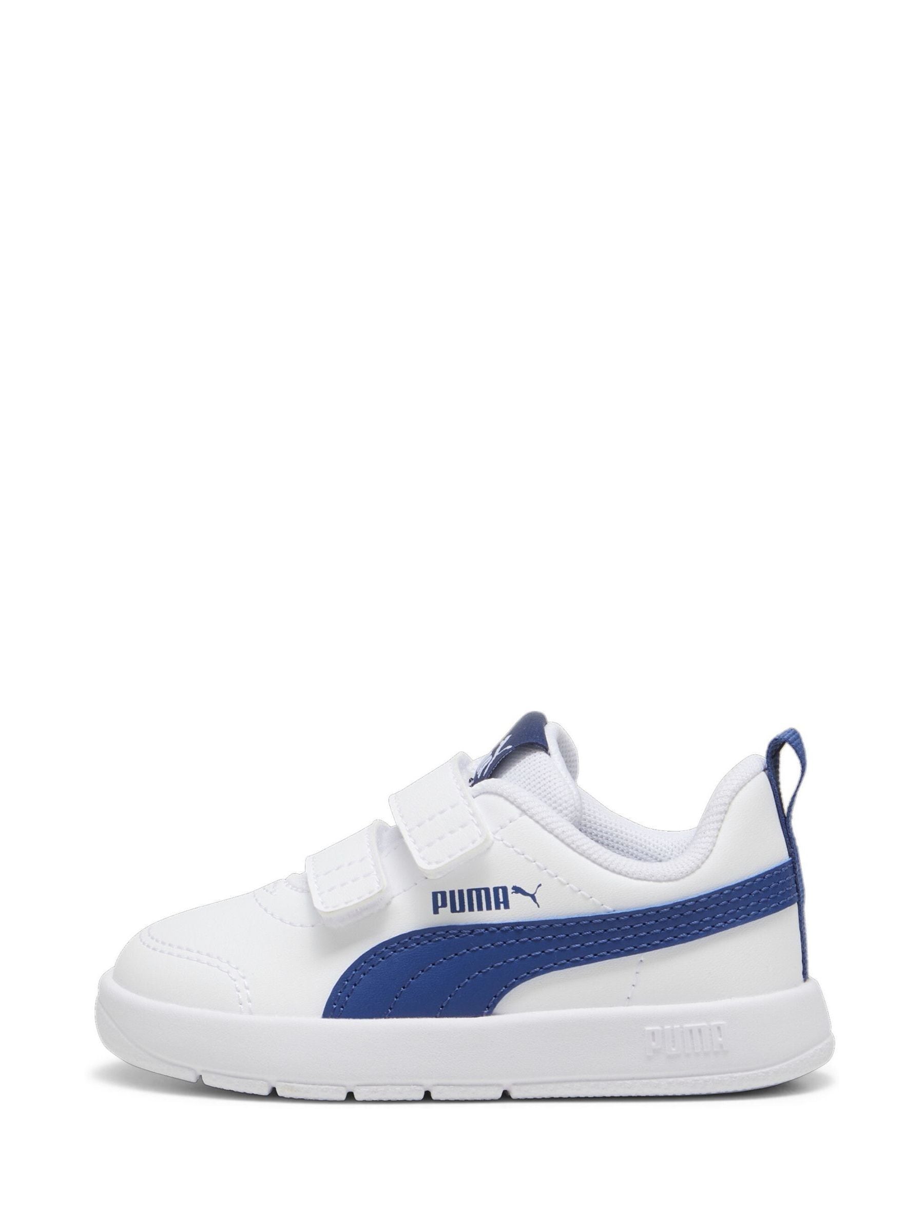 Puma White Off Courtflex V3 Baby Unisex Sneakers image 3