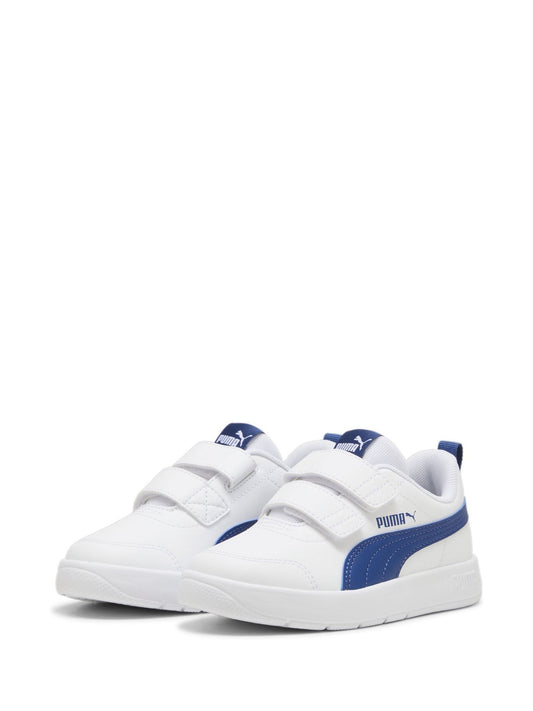 Puma White cream Courtflex V3 Sneakers image 1