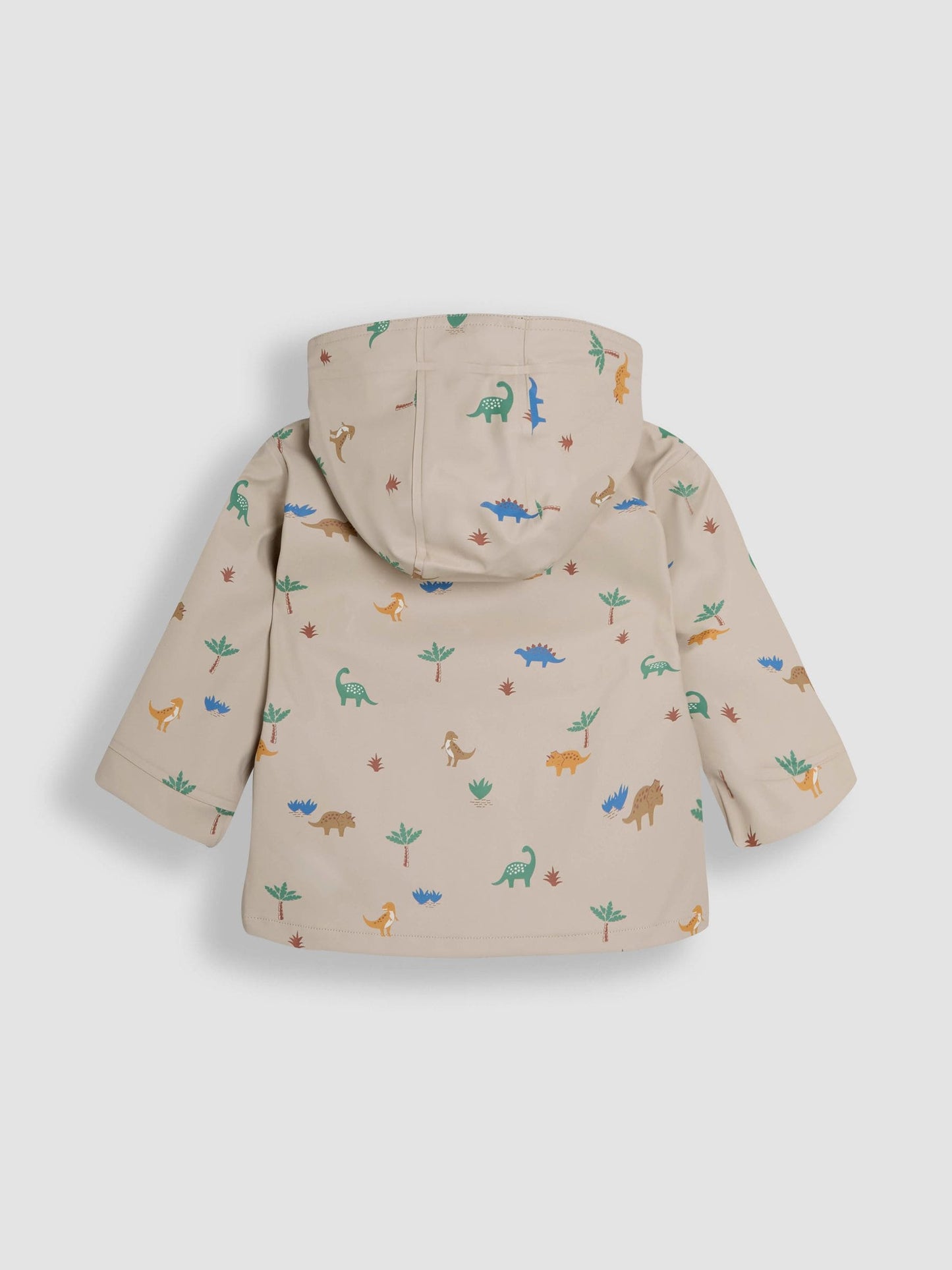 Dsiney Kidz - JoJo Maman Bébé Natural Dinosaur Print Waterproof Jacket image 4
