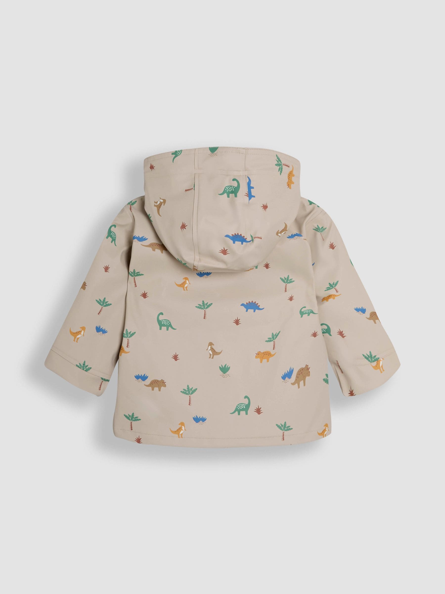 Dsiney Kidz - JoJo Maman Bébé Natural Dinosaur Print Waterproof Jacket image 4