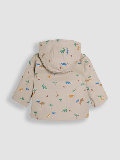 Dsiney Kidz - JoJo Maman Bébé Natural Dinosaur Print Waterproof Jacket image 4