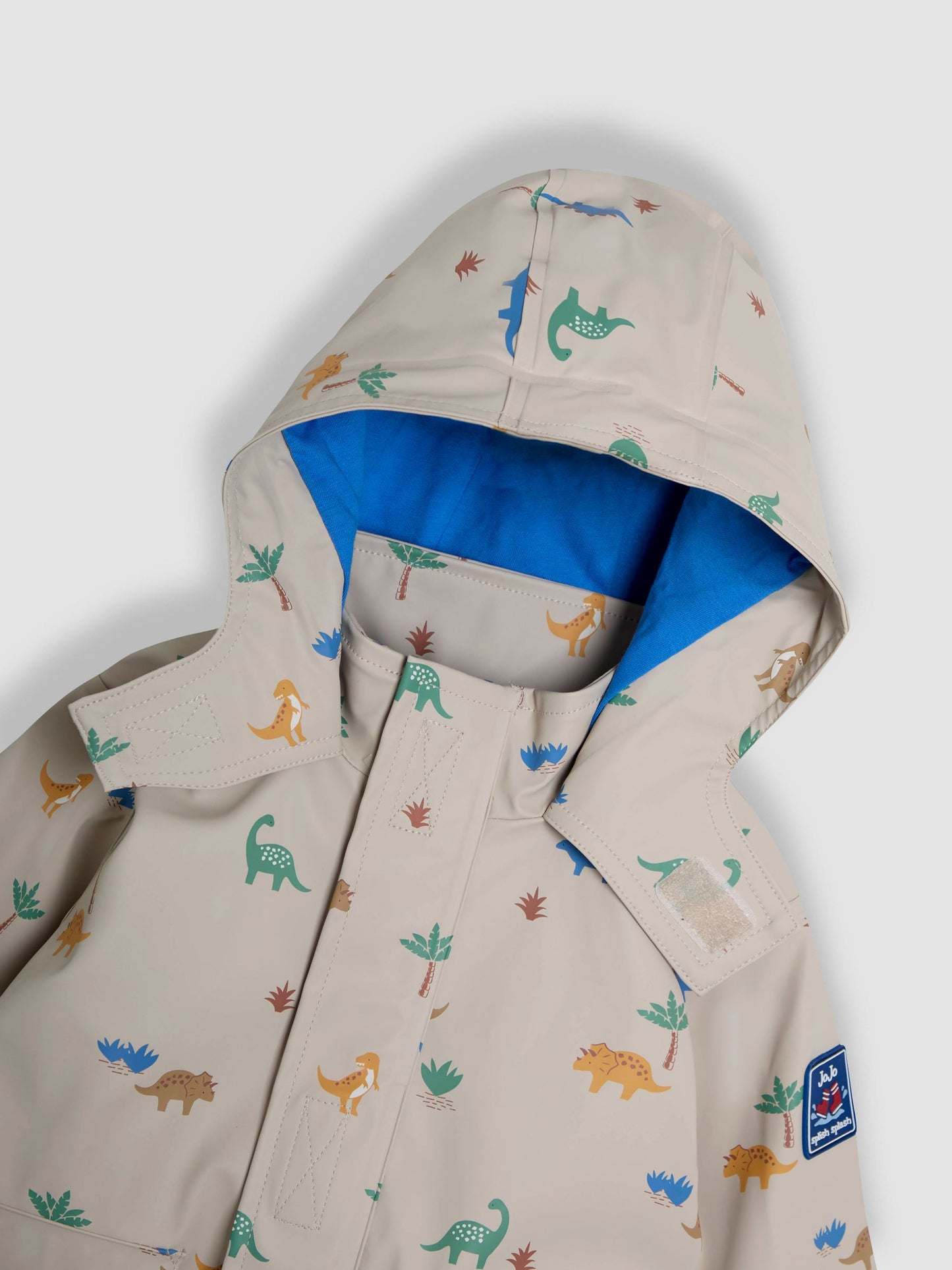 Dsiney Kidz - JoJo Maman Bébé Natural Dinosaur Print Waterproof Jacket image 5