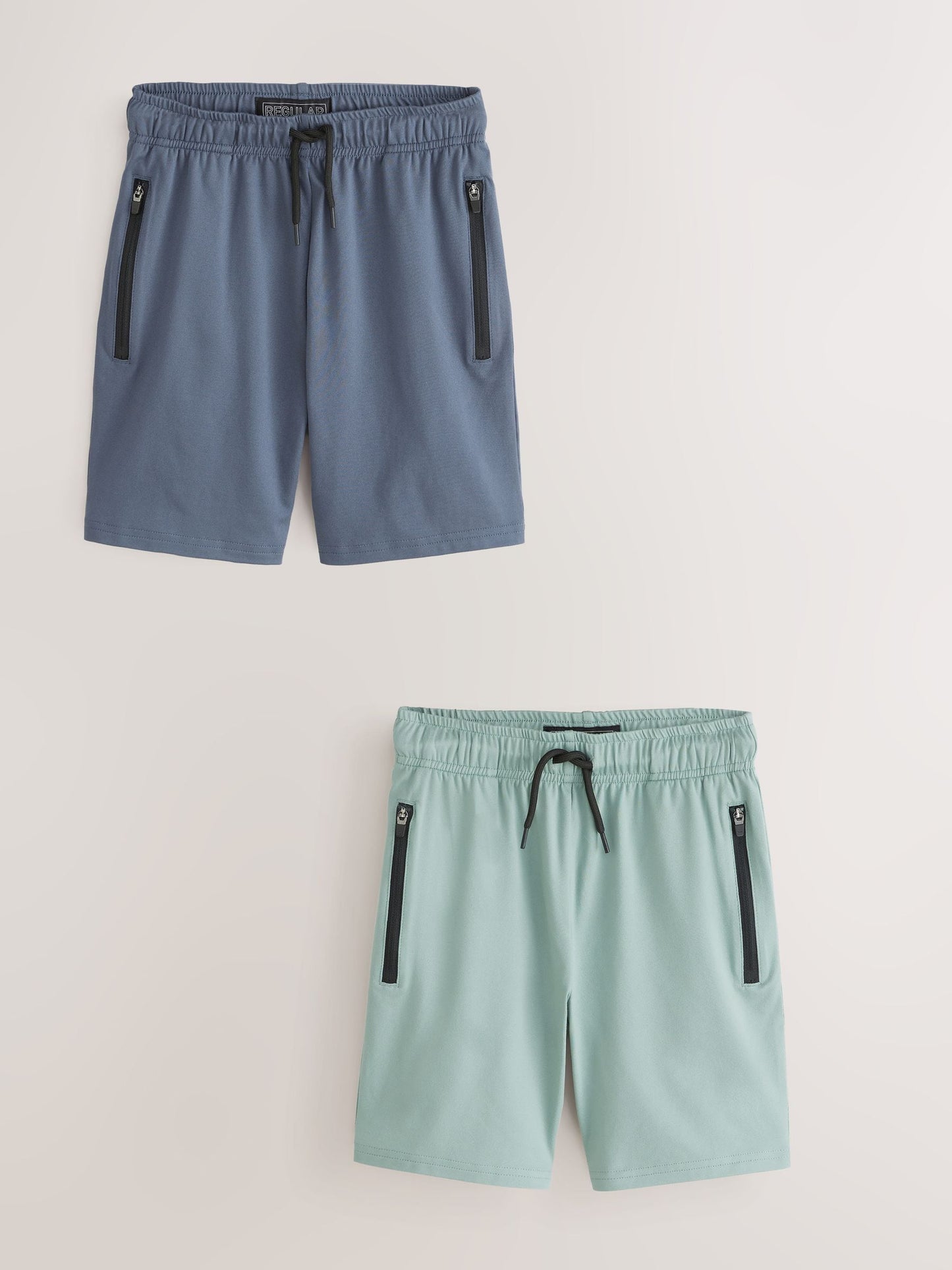 Dsiney Kidz - Green/Blue Light Weight Sports Shorts 2 Pack (3-17yrs) image 1
