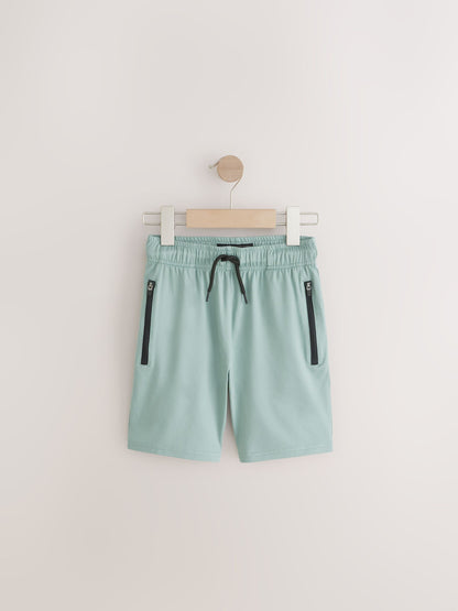 Dsiney Kidz - Green/Blue Light Weight Sports Shorts 2 Pack (3-17yrs) image 2