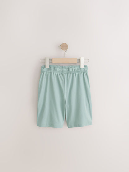 Dsiney Kidz - Green/Blue Light Weight Sports Shorts 2 Pack (3-17yrs) image 4