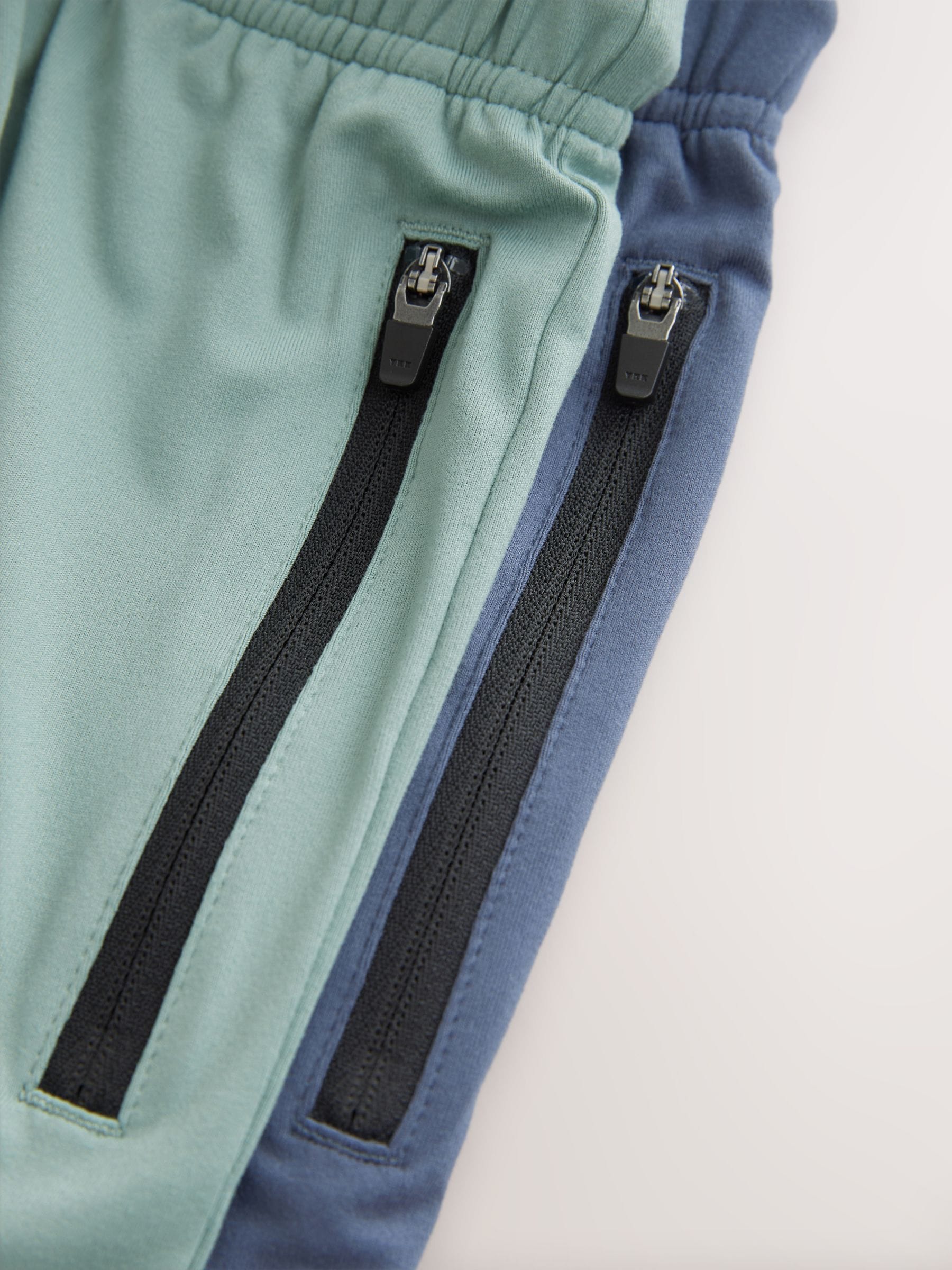 Dsiney Kidz - Green/Blue Light Weight Sports Shorts 2 Pack (3-17yrs) image 6