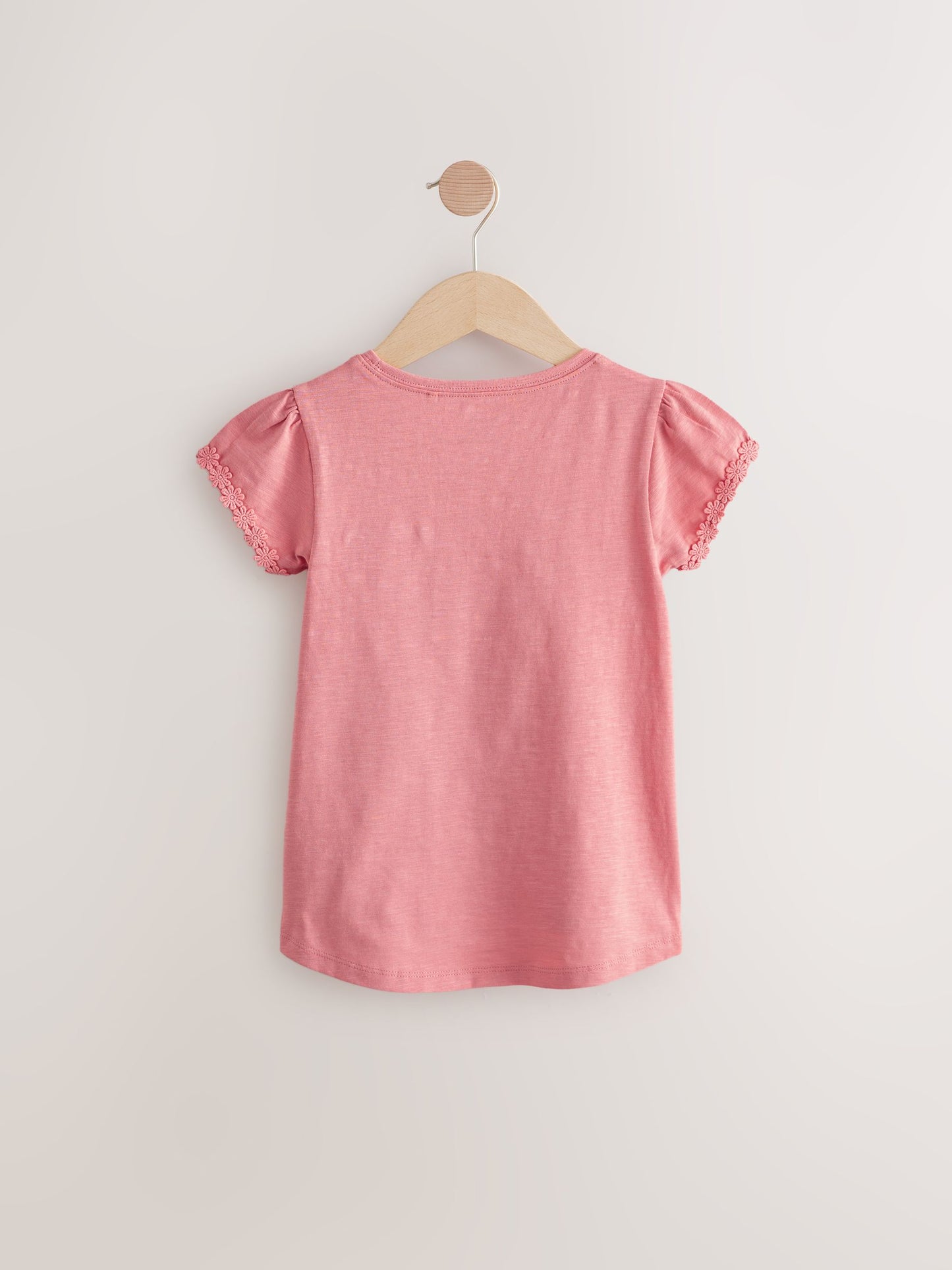 Dsiney Kidz - Blue/Pink/White Daisy Trim T-Shirts 3 Pack (12mths-16yrs) image 8
