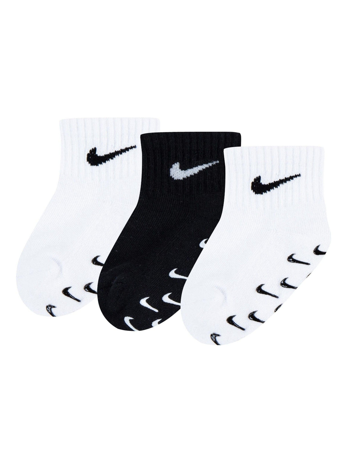 Nike White Infant Gripper Socks 3 Pack - image 2