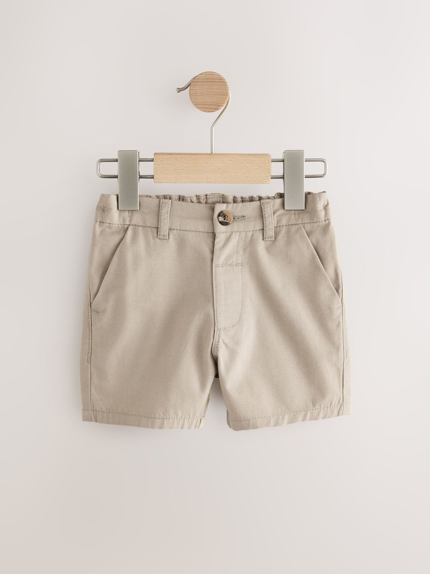 Dsiney Kidz - Navy/Stone/Ticking Stripe Chinos Shorts 3 Pack (3mths-7yrs) image 2