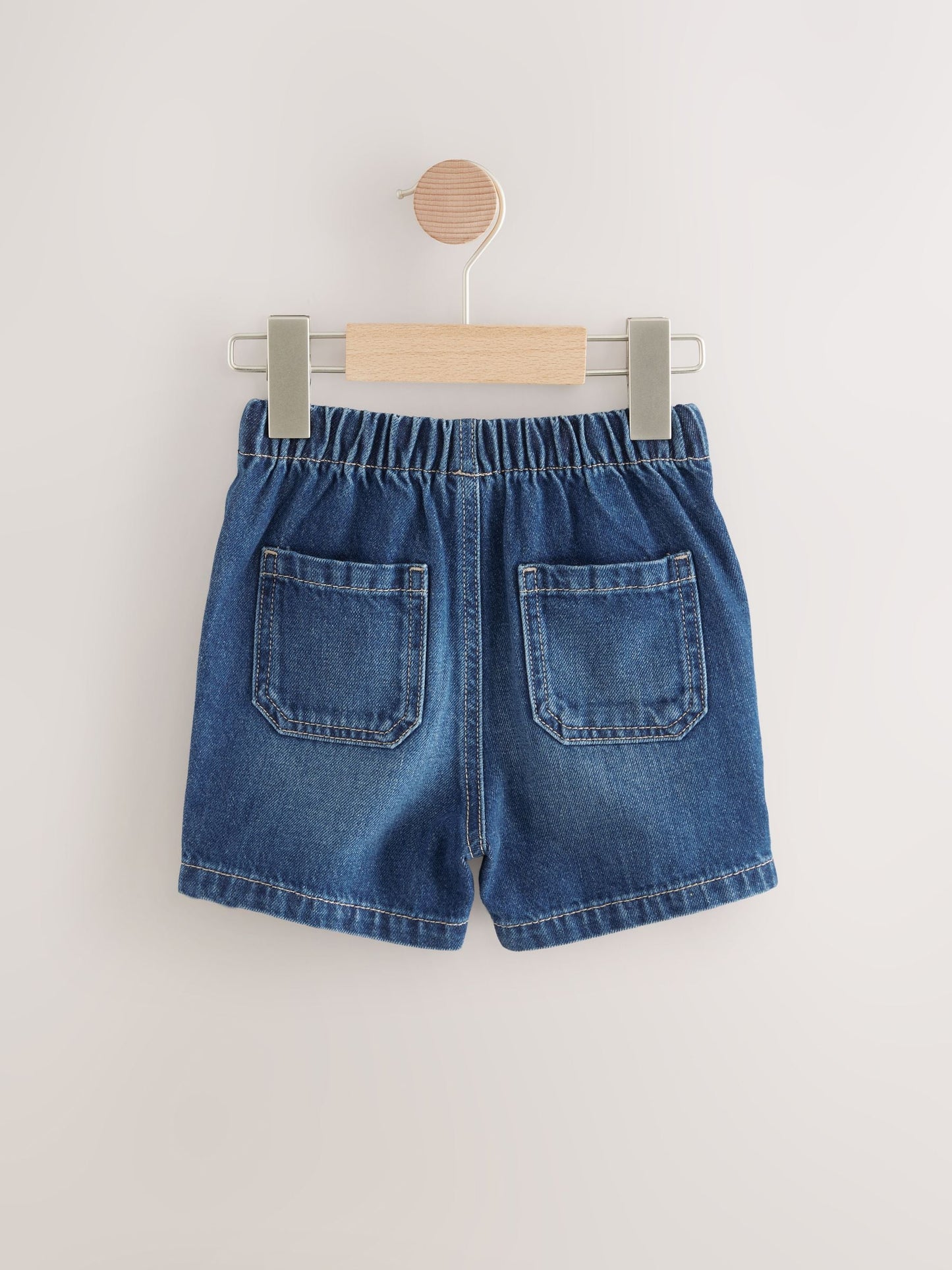 Dsiney Kidz - Dark Blue Pull On Loose Denim Shorts (3mths-7yrs) image 2