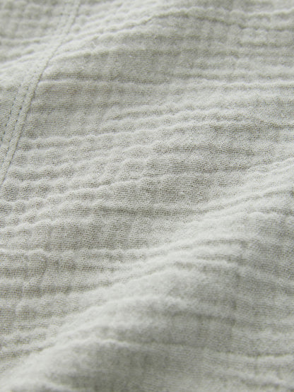 Sage Green Soft Textured 100% Cotton Dungarees (3mths-7yrs)