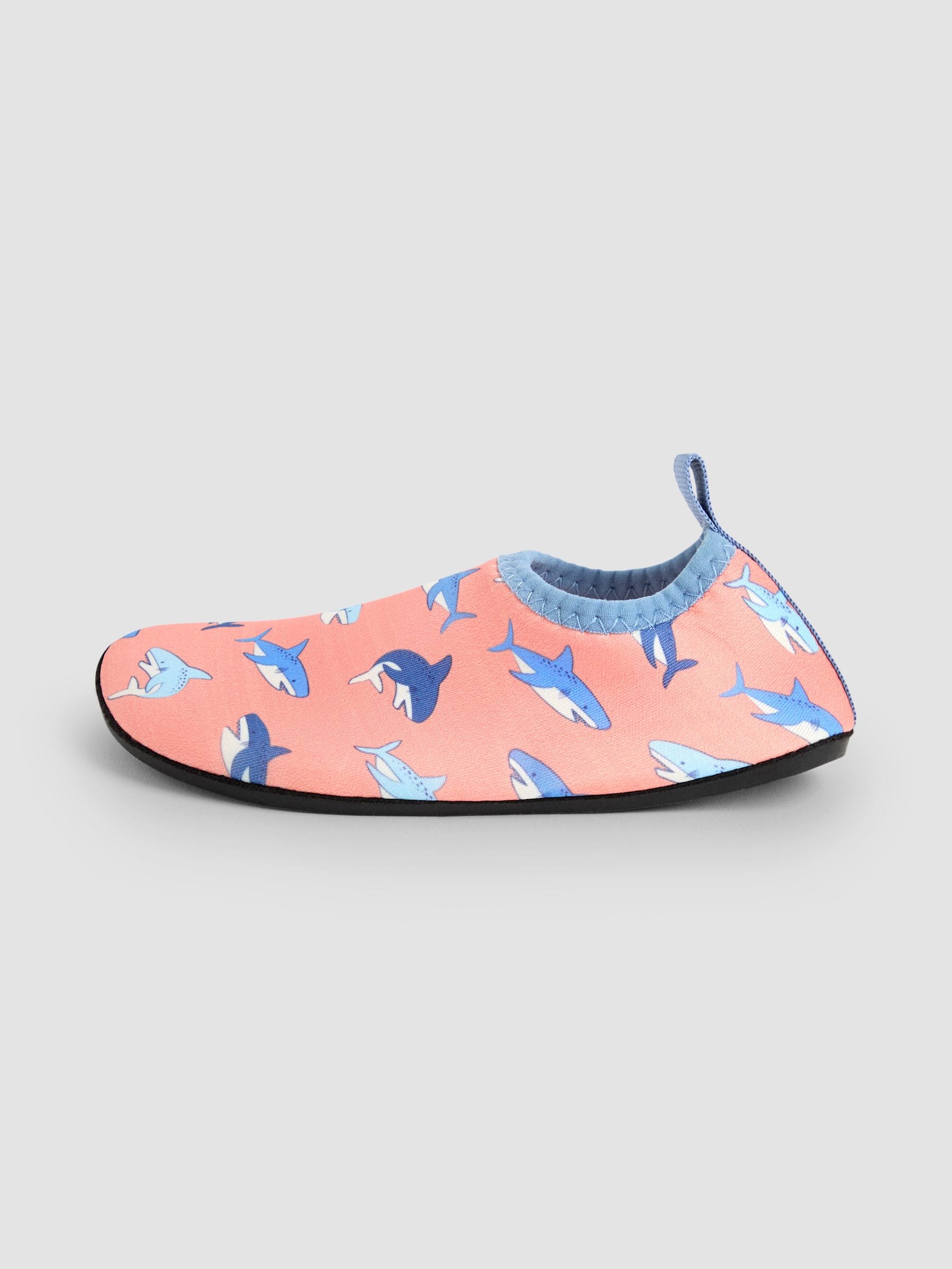 JoJo Maman Bébé Orange Shark Water Shoes image 3