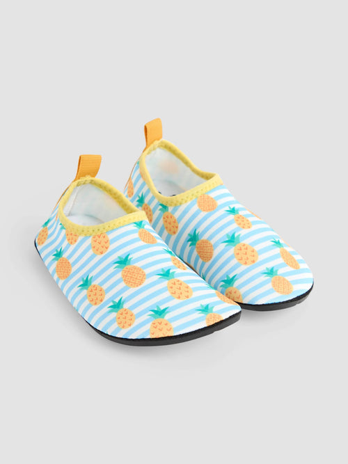 JoJo Maman Bébé Blue Pineapple Water Shoes image 1